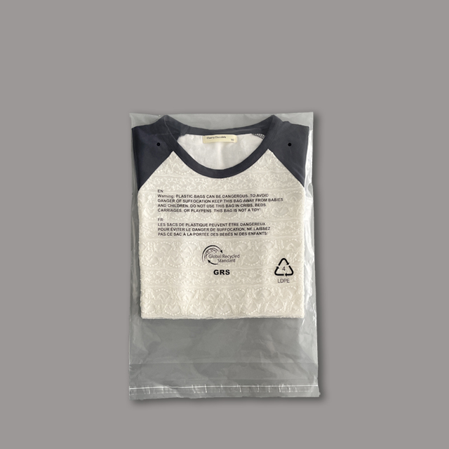 100%再生（shēng）塑料服（fú）裝包裝自封（fēng）袋（dài）